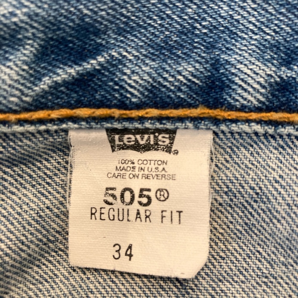 Levis blank tag #505 shorts - Picture 4 of 5